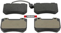 Ferodo FDB4206 Bremsbelagsatz FüR Scheibenbremse Bremsbelagsatz FüR Alfa Romeo