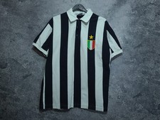 TOFFS Juventus Retro Football Shirt Jersey Striped Scudetto Star Size XL Made UK