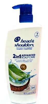 Head & Shoulders 2 In 1 Advanced Scalp Aloe & Coconut Shampoo+Cond 40 Oz. 01/27