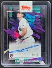 2026 Topps Finest Colson Montgomery Auto Black Refractor /10 RC White Sox JL