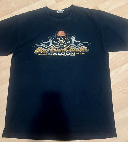 One-eyed Jacks Saloon Sturgis 2008 tshirt