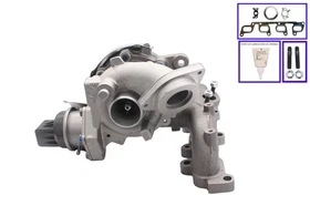 WALKER Turbolader mit Dichtungen für AUDI A1 SKODA Roomster VW Polo V SEAT 