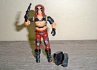 GI Joe 1984 ZARTAN V1  VINTAGE ARAH THIGH PADS GUN NEAR COMPLETE REPRO BROKEN CR
