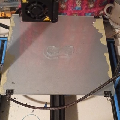 Creality 3D FDM 3D Printer Heated Bed 235x235mm USB/SD 0.1mm 0.4mm