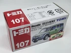 TOMY TOMICA 107 [HONDA ELEMENT] SPECIAL COLOR VER. NEW CAR STICKER