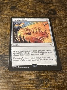 Howling Mine - Commander 2016 - Rare Artifact