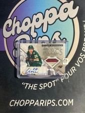 2024-25 Ud Black Diamond Liam Ohgren Diamond Debut Relics Auto /49 #DD-LO