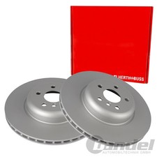 2x HERTH+BUSS 345mm BREMSSCHEIBEN HINTEN passend für BMW 3 4 5 6 7 8 X3 X4 X5 X6