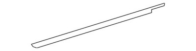 Genuine VW 2018-2024 Atlas Atlas Cross Sport Belt Weather-Strip 3CN-837-480-A