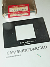 DURST AUDIA 2X2 5X5 SLIDE INSERT MSK for M800 ENLARGERS NEW in ORIGINAL BOX