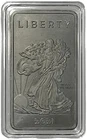 1 oz .999 Niobium Walking Liberty Bar Bullion