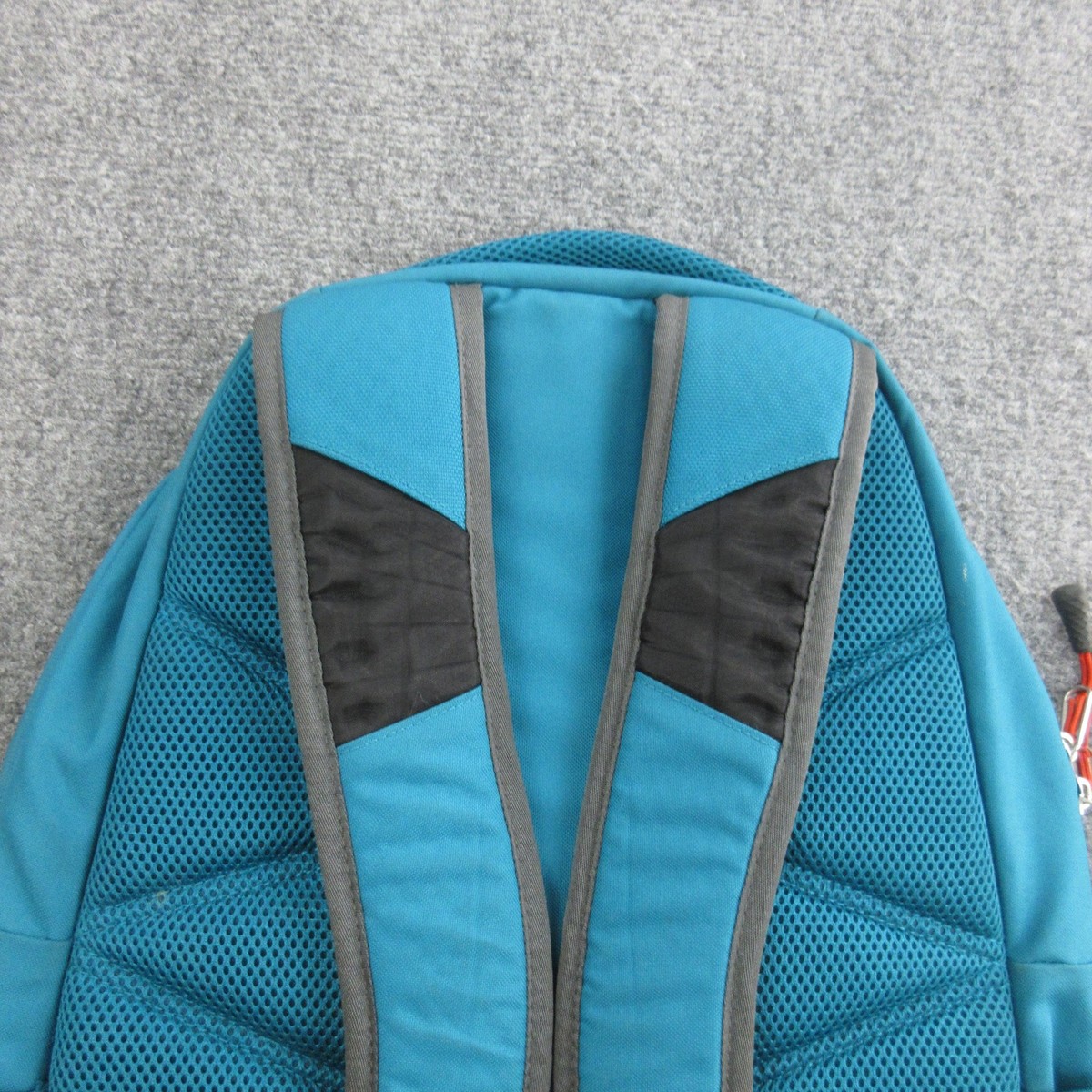 The North Face Haystack Backpack Gray Teal Laptop School Travel 21x15x6.5 The North Face Haystack Backpack Teal Blue Daypack Laptop  main image 2