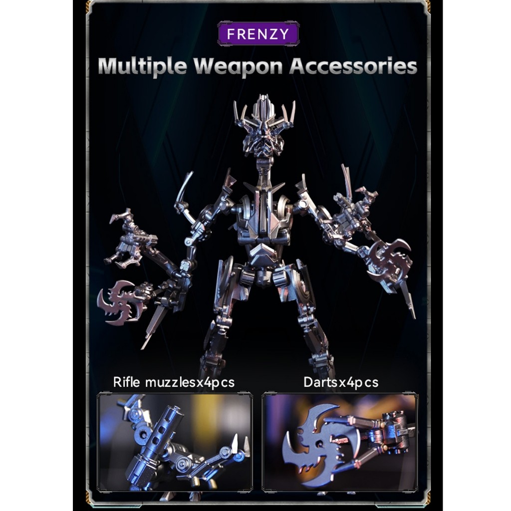 HIPLAY Killerbody Transformer Frenzy MRP02 Action Figure