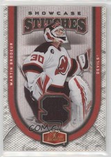 2006-07 Flair Showcase Showcase Stitches Martin Brodeur #SS-BR HOF 0m0