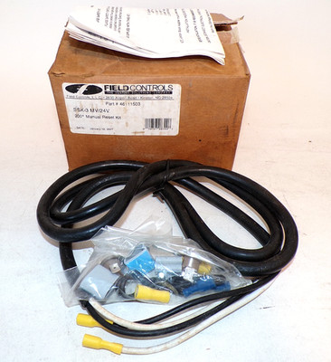 Field Controls SSK-3 Gas Spillage Sensing Safety Switch w/Manual Reset 46111503