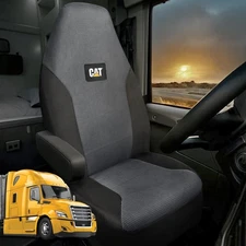 CAT™ Semi Truck Seat Covers – Heavy Duty Interior Accessories for Big Rigs, 1...