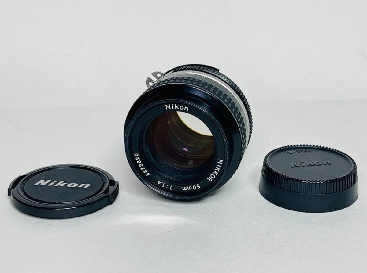 ニコン　AI-S 50/1.2 TOP MINT]Nikon AI-S FX NIKKOR 50mm F/1.2 Lens with Front & Rear