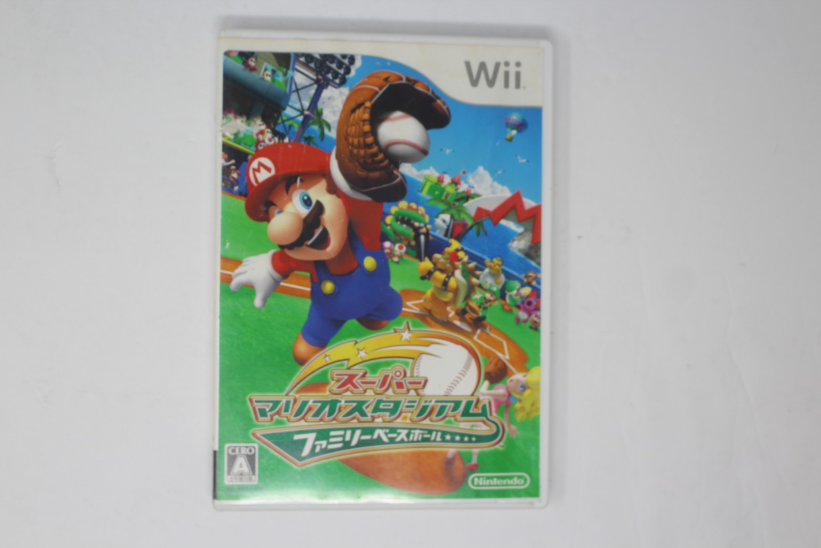Super Mario Stadium Family Baseball (Japan) Nintendo Wii JPN(Region Locked)
