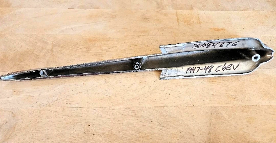 Ornamento de capô ORIGINAL NOS 3684376. Chevrolet Stylemaster Fleetmaster 1947 1948 - Imagem 3 de 4