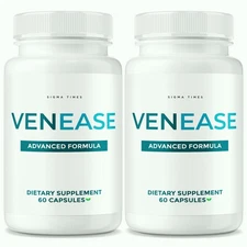 Venease Capsules, Pure Formula for Healthy Veins & Circulation - 2 Pack