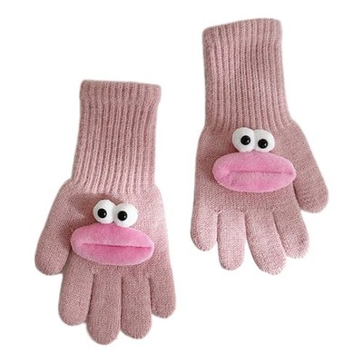Insulated Children Finger Gloves Unique Mittens Winter Gloves for Cold Seasons