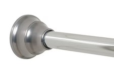 Better Homes  Gardens 43"-72" Tension Shower Rod - Nickel, No Rust