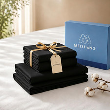 1000 Thread Count Cotton Sheets Queen Size - 100 Egyptian Cotton, Sateen Weave,