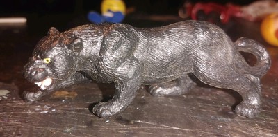 1996 Safari Ltd Adult Black Panther Animal Figure - Many Great Items Available