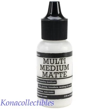 Ranger Tim Holtz Multi-Medium Matte Glue New .5 oz. Mixed-Media