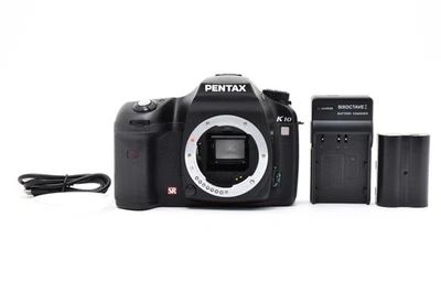 Pentax K10D Negro (6.034 disparos) Cuerpo de cámara digital SLR de JAPÓN... - Imagen 1 de 4