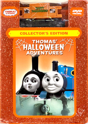 Thomas' Halloween Adventures DVD set w Happy Halloween train car 2007 New Sealed