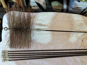 Pro Sweep Chimney 23149 Worctester Master Sweep 12x16 Brush And Rods