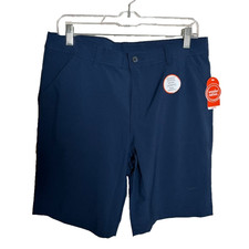 Wonder Nation Shorts Boy's 16 Navy Blue Husky Casual Pockets Chino Solid NWT