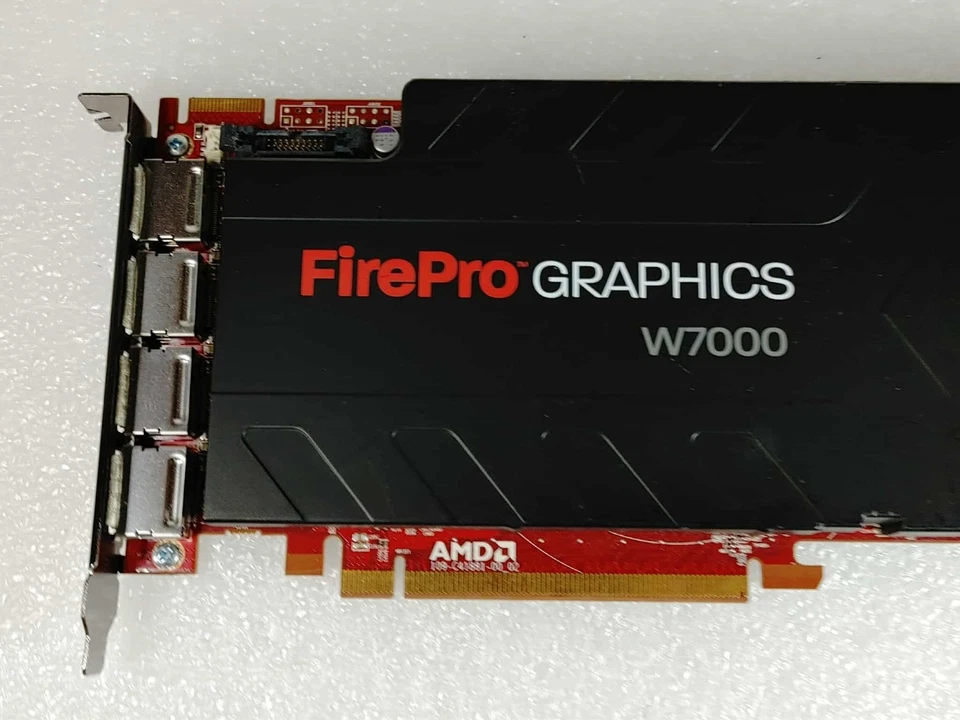 HP AMD FirePro W7000 4GB DisplayPort Graphics Card 702294-001 703482-001 - Image 2 of 4