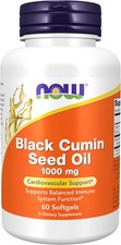 NOW Sports - Black Cumin Seed Oil, 1,000 mg, 60 Softgels by NOW