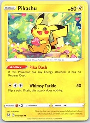 Pikachu 052/196 Lost Origin Common