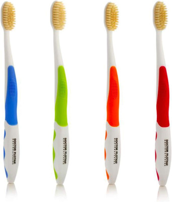 MOUTHWATCHERS Dr Plotkas Soft Bristle Flossing Toothbrush Manual Soft Toothbrush