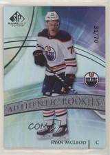 2020-21 Upper Deck SP Game Used Authentic Rookies 31/70 Ryan Mcleod #159 13o2