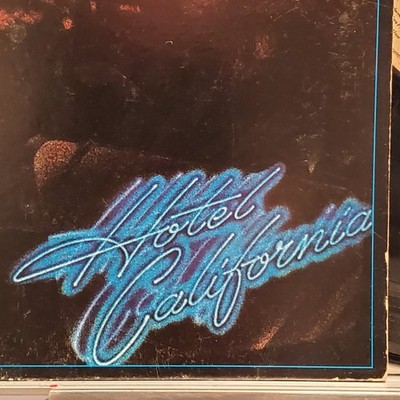 Eagles Hotel California LP Life in the Fast Lane gatefold 1976