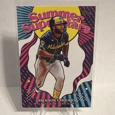 Topps Series 2 2025 Jackson Chourio Summer Superstars SS-24 Brewers Insert