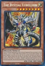 Yugioh! LP The Bystial Lubellion - MP23-EN160 - Prismatic Secret Rare - 1st Edit