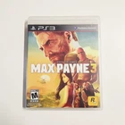 PS3 Max Payne 3 (PlayStation 3, 2012) Complete In Box - Tested