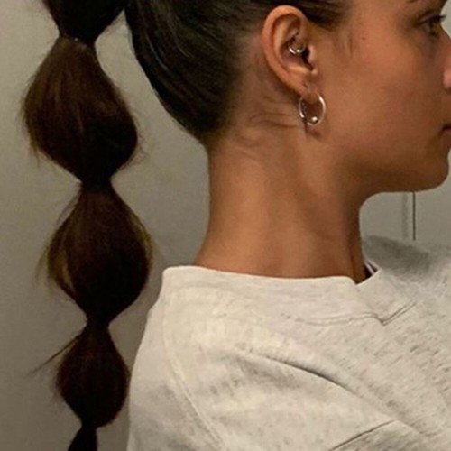 Wig Ponytail Women Extension Hair Extensions Bubble Miss Women's - 第 7/10 張圖片