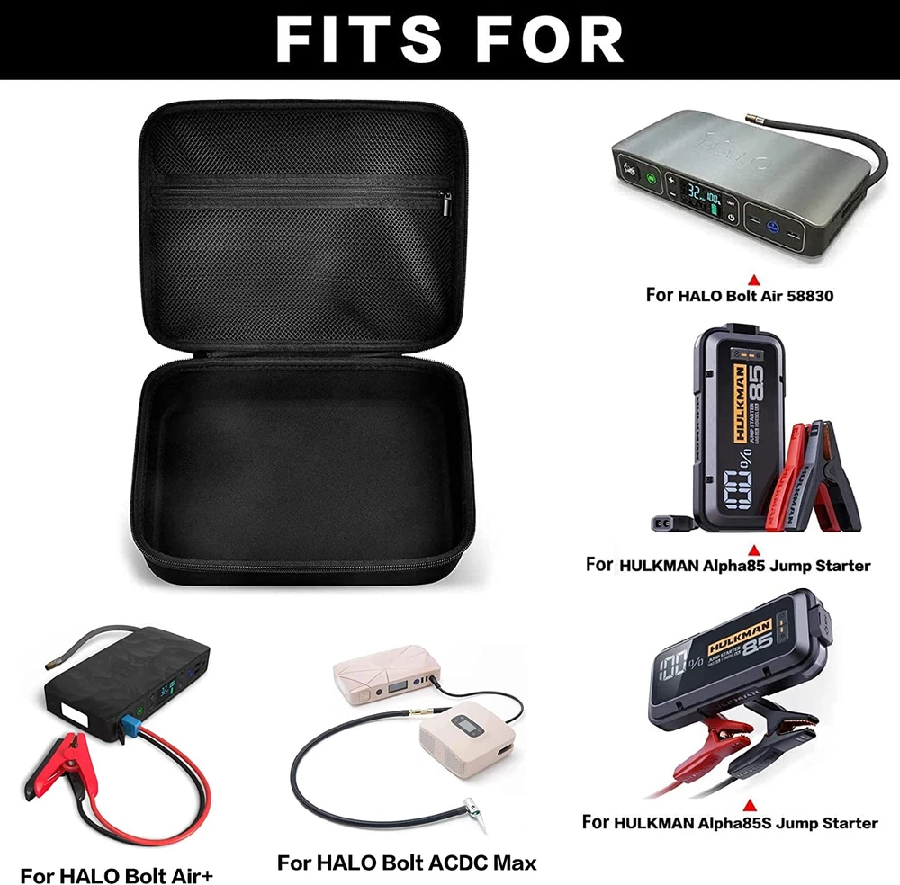 Power Bank Holder Case, For Battery Jump Starters, Halo Bolt Air 58830, Box Only