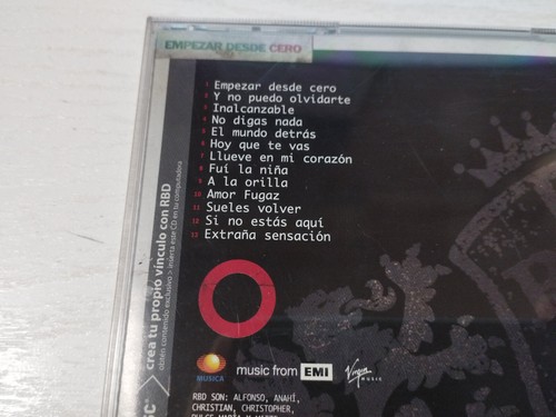 Rbd Rebelde Starter-Set von / Aus Zero 2007 Emi Edicion de España CD - Bild 4 von 5