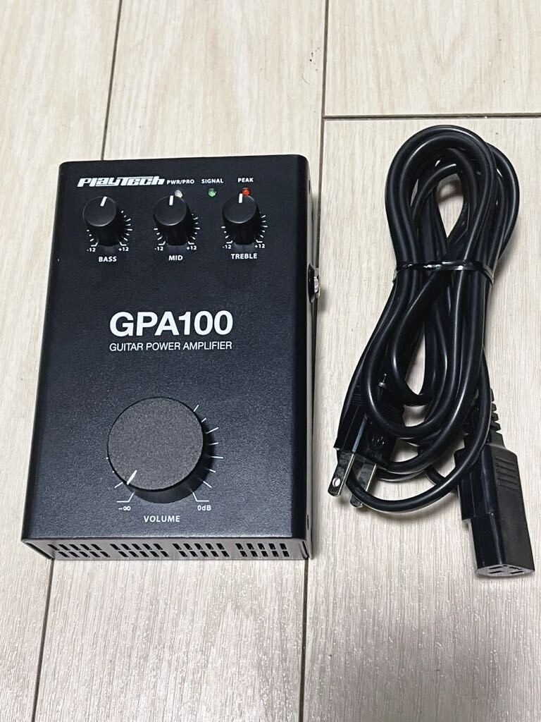 PLAYTECH GPA-100 Pedal Type Power Amplifier for Guitar Used | eBay