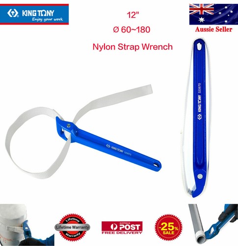 KING TONYØ 60~180 Nylon Strap Wrench Aluminum alloy handle strong nylon strap - Picture 6 of 6