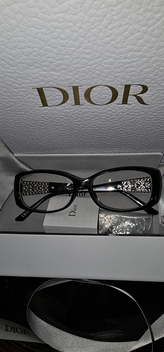 Christan Dior CD3184 Swarvoski Crystal Temples Eyeglasses