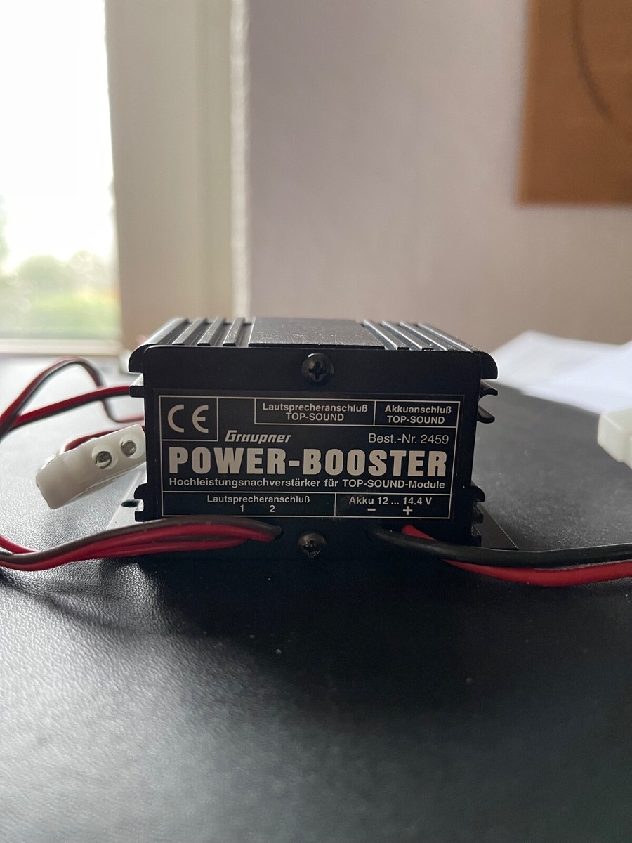 Amplificateur Graupner 2459 – Power Booster Pour Modules Top Sound, Neuf