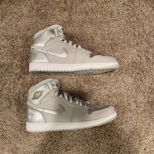 Size 13 - Air Jordan 1 Retro Silver High 25th Anniversary - Picture 7 of 7